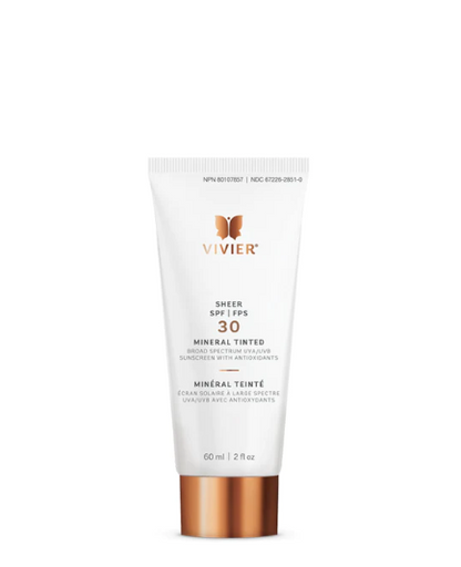 Vivier SHEER SPF 30 Mineral Tinted - AQC Salon