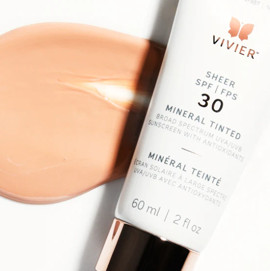 Vivier SHEER SPF 30 Mineral Tinted - AQC Salon